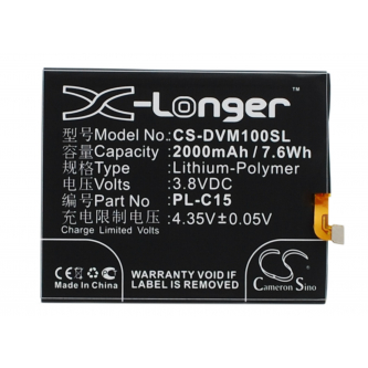 DOOV LM1 / PL-C15 2000 mAh Li-Polymer 3,8 V (Cameron Sino)