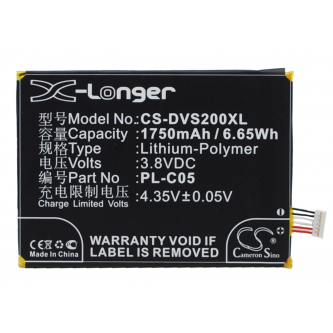 DOOV DOOV S2 / PL-C05 1750 mAh Li-Polymer 3,8 V (Cameron Sino)