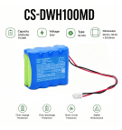 Ersatzakku für DAIWHA MP-1000 / 8H-E200AA 2000 mAh Ni-MH 9,6 V (Cameron Sino)