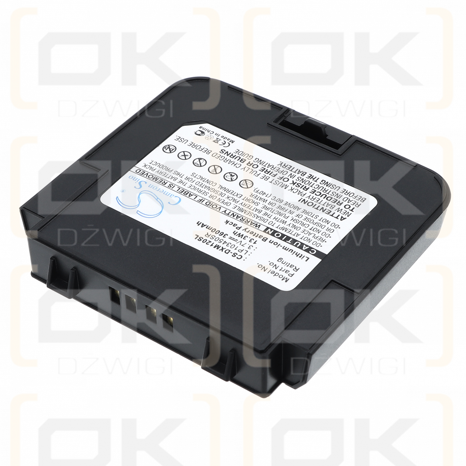 Delphi SA10120 / LP103450SR 3600 mAh Li-Ion 3,7 V (Cameron Sino)