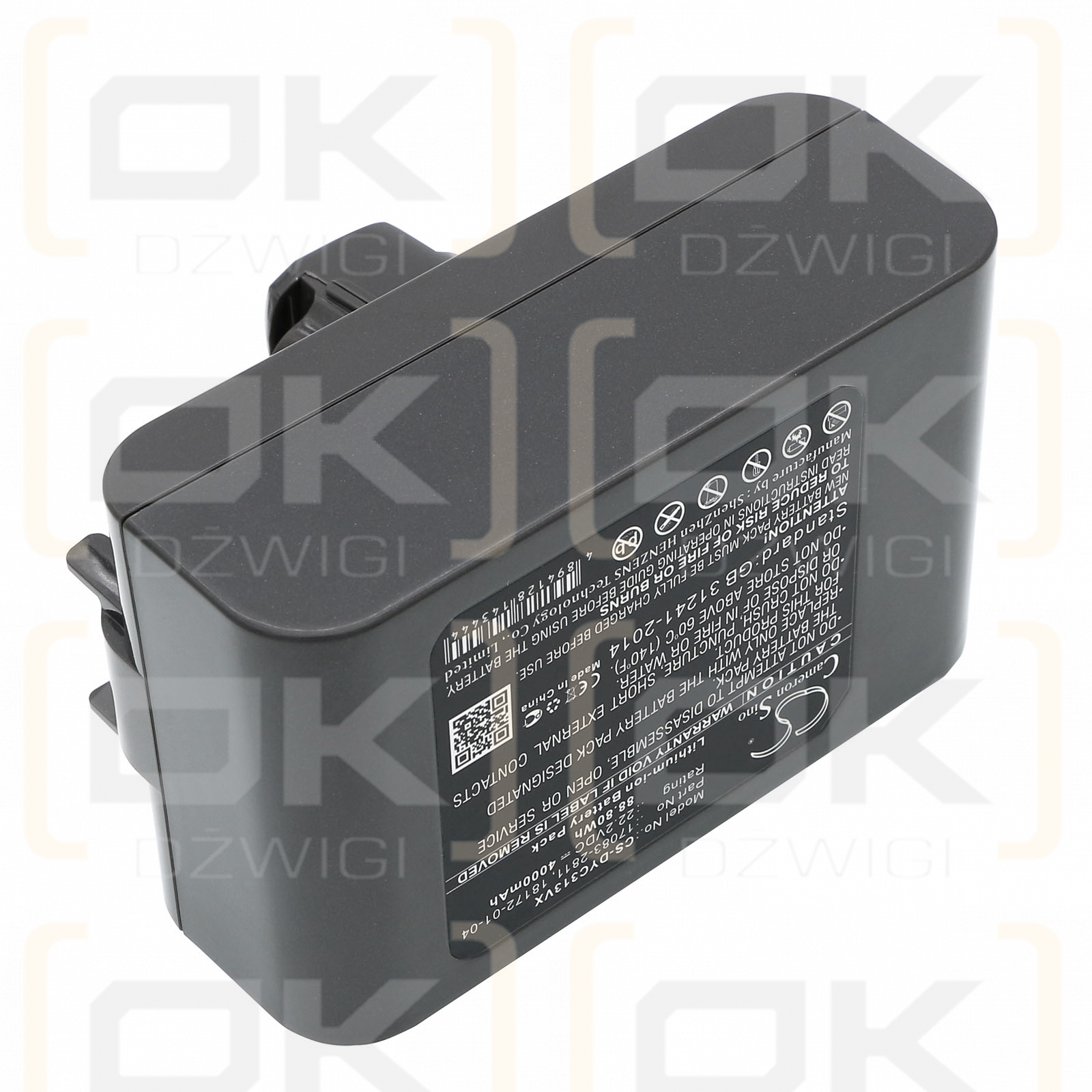 Dyson DC44 Exclusive / 17083-2811 4000 mAh Li-ion 22.2 V (Cameron Sino)