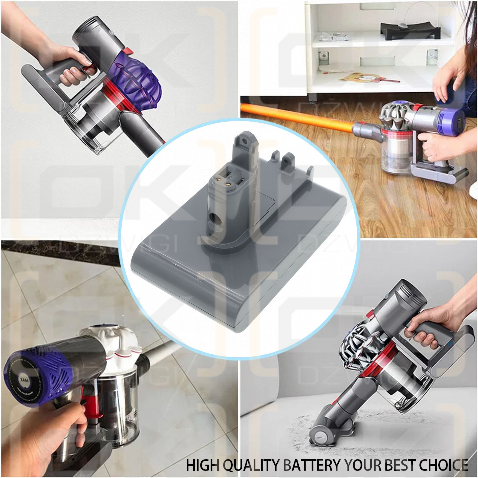 Dyson DC44 Animal / 965557-03 1500 mAh Li-Ion 22,2 V (Cameron Sino)