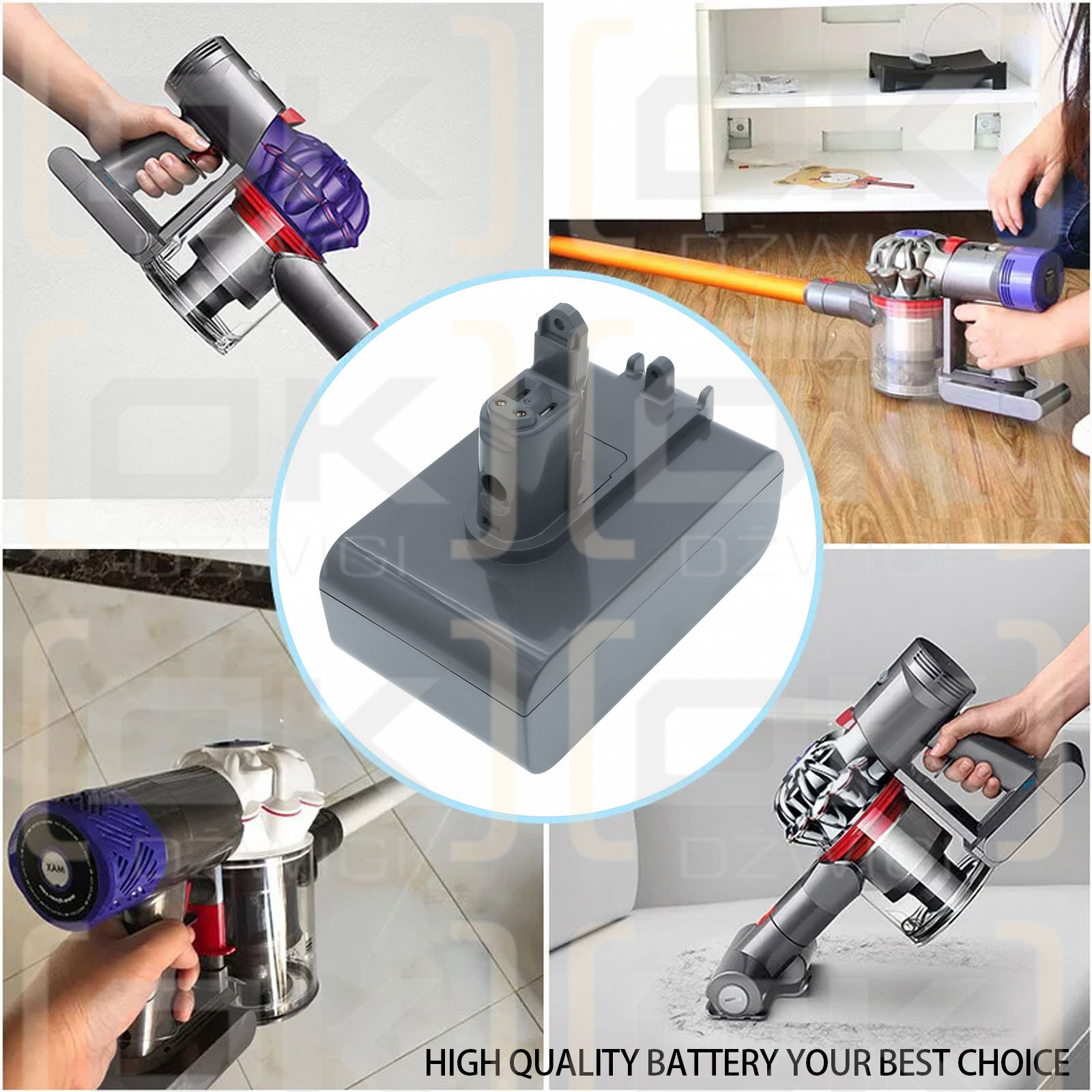 Dyson DC44 Animal / 965557-03 5000 mAh Li-ion 22.8 V (Cameron Sino)