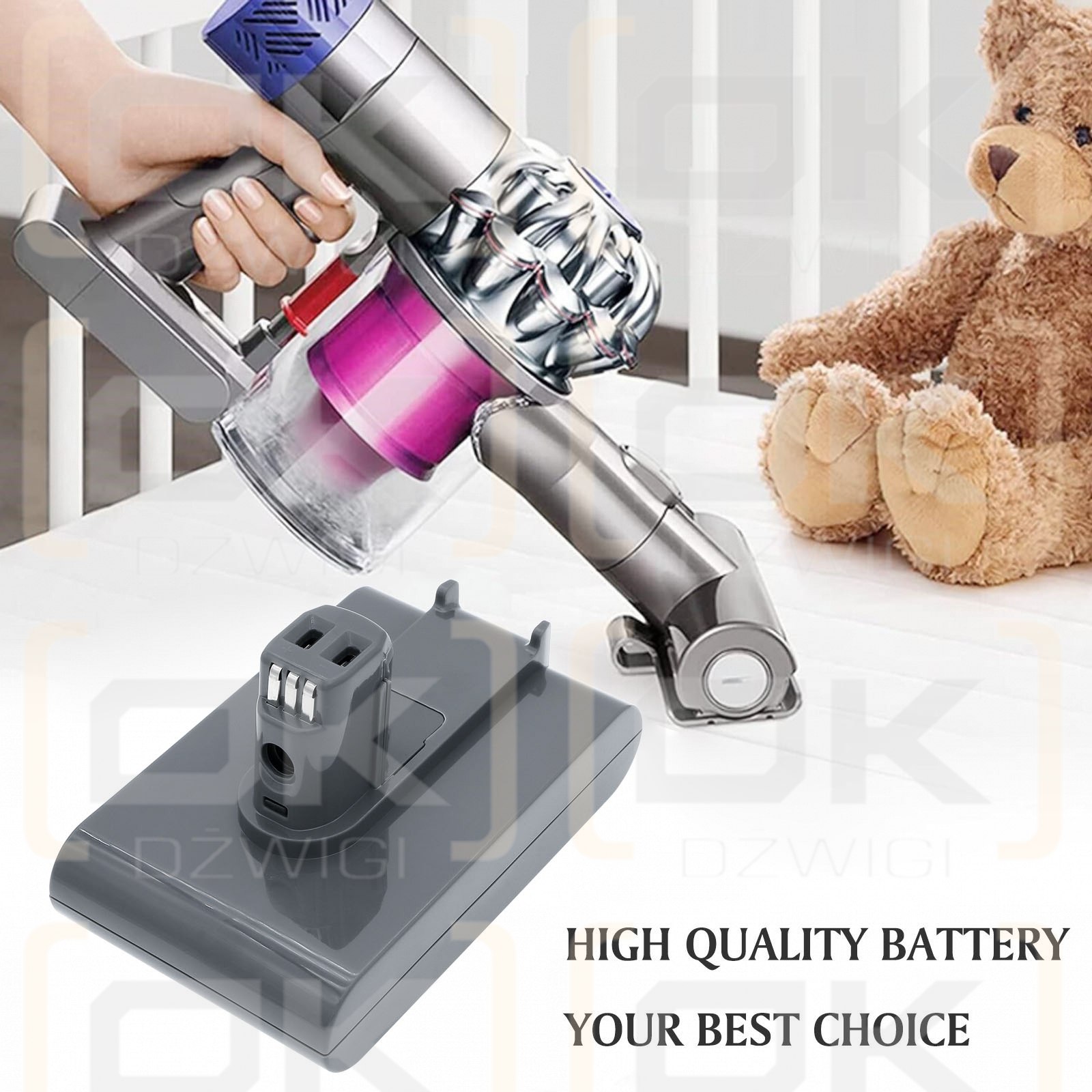 Dyson DC57 / 967813-03 2500 mAh Li-Ion 22,2 V (Cameron Sino)