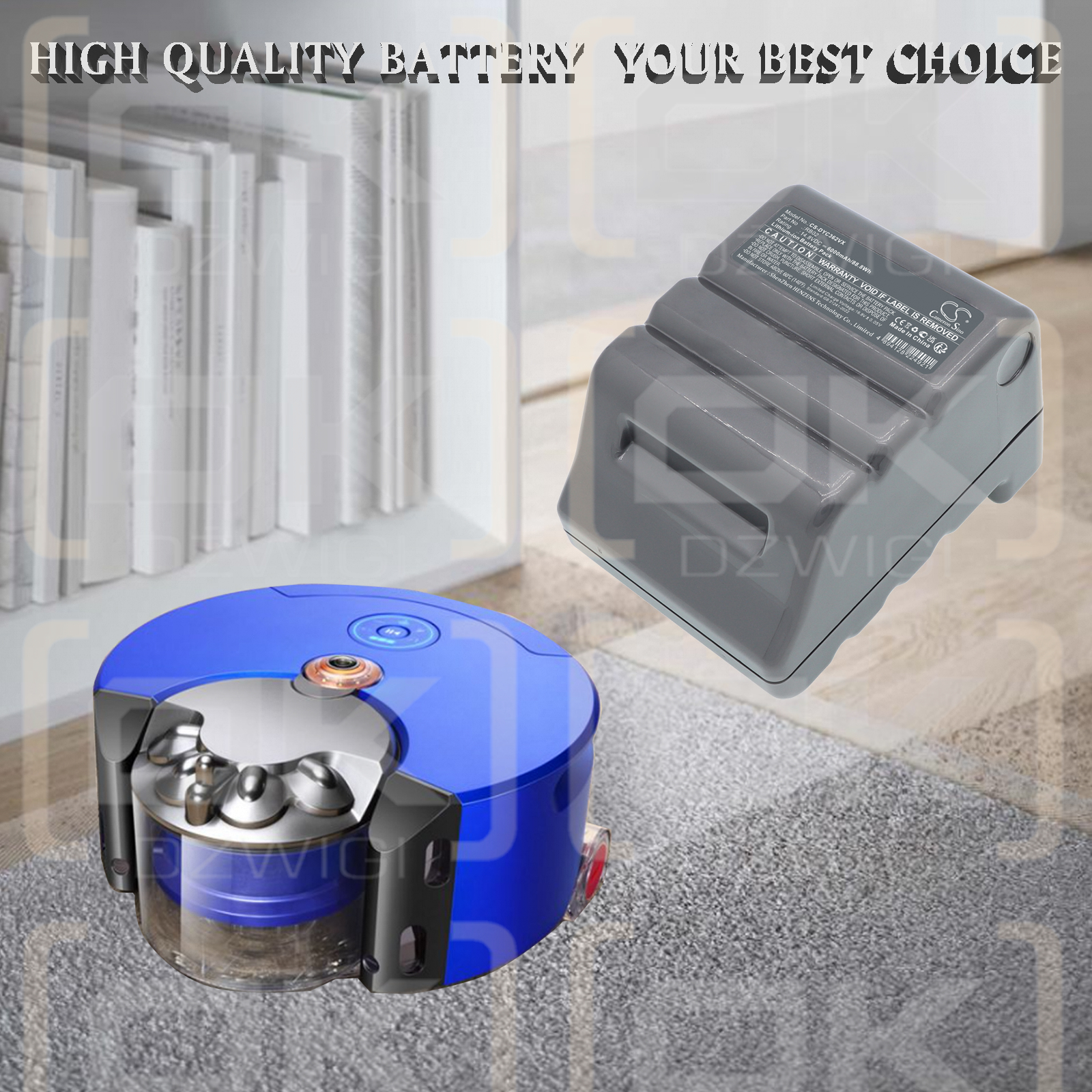 Dyson RB02 / RB02 6000 mAh Li-ion 14,8 V (Cameron Sino)