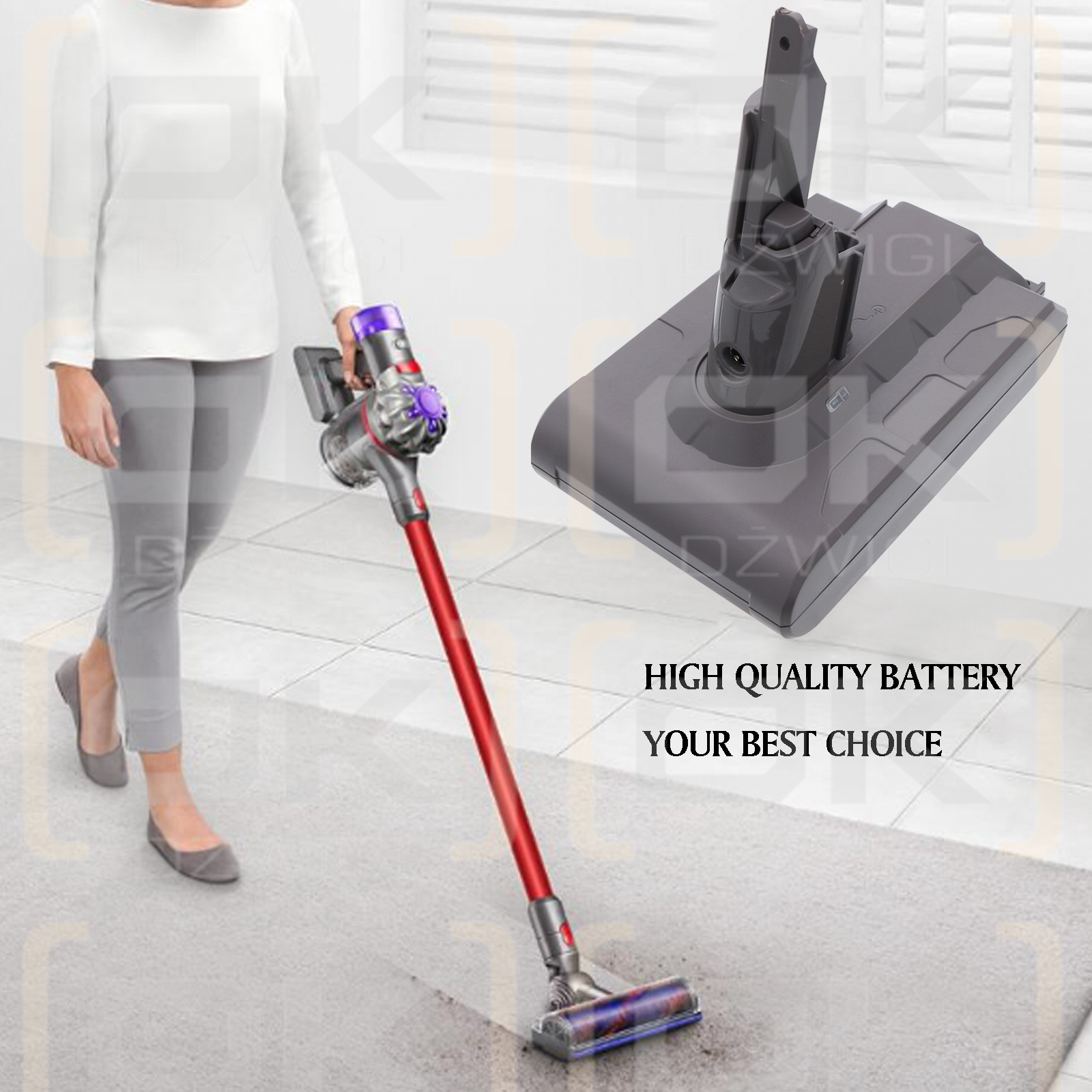 Dyson V7 Animal / 968670-02 2500 mAh Li-ion 21.6 V (Cameron Sino)