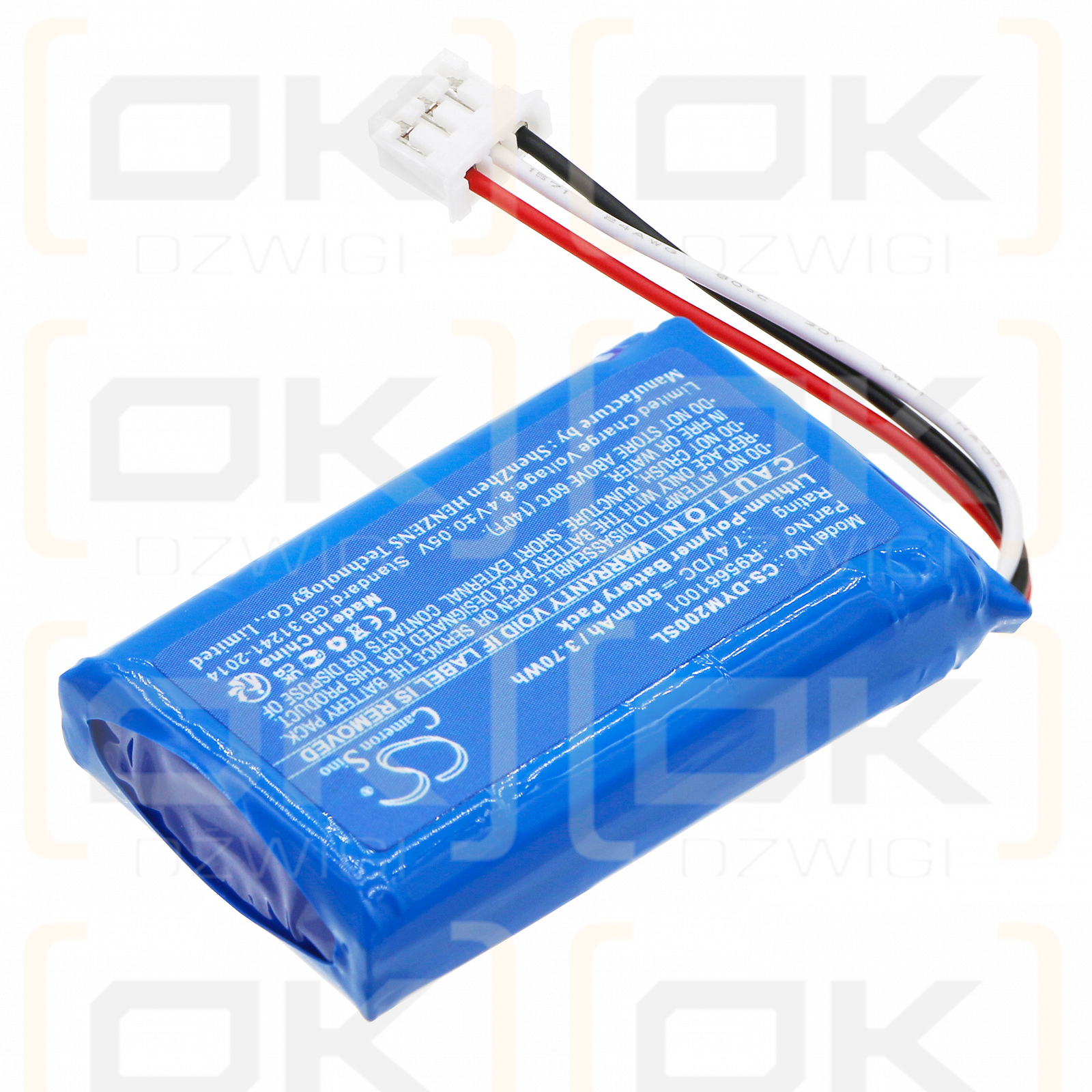 Farbstoff M3 / R95661001 500 mAh Li-Polymer 7,4 V (Cameron Sino)