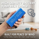 Replacement battery for Dyson Spot+Scrub Ai / P395-C3-4S1P 5000 mAh Li-ion 12.8 V (Cameron Sino)