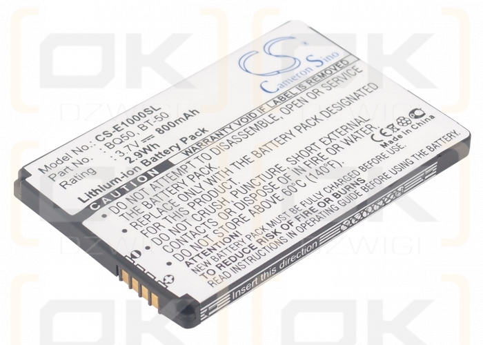 Motorola Clutch i475 / BQ50 800mAh Li-ion 3.7V (Cameron Sino)