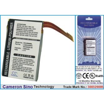 Toshiba Thera 2032 / LAB544060C 1200 mAh Li-Polymer 3,7 V (Cameron Sino)