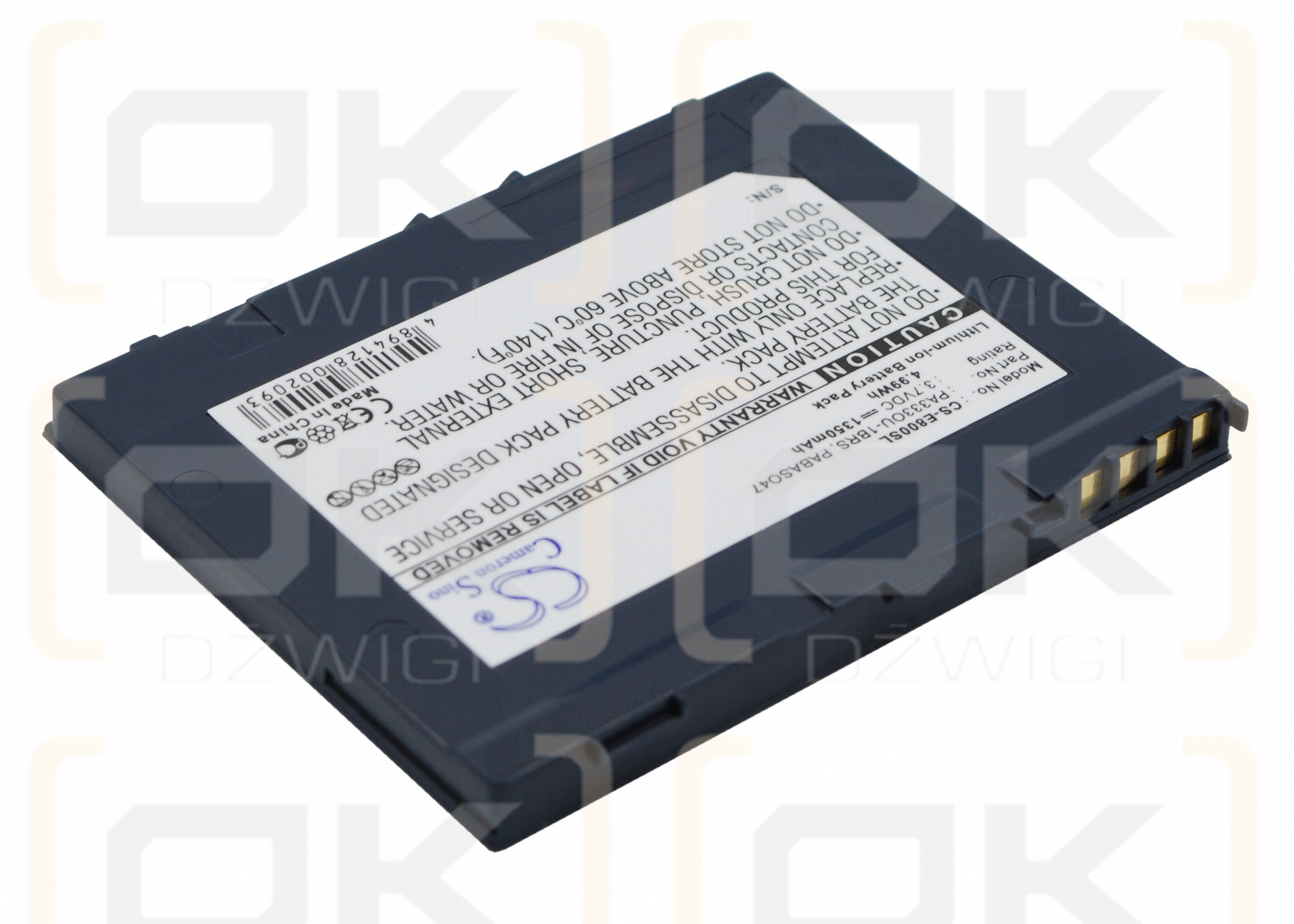 Bateria zamienna do Toshiba E830 Wifi / PA3330P-1BAS 1350 mAh Li-ion 3.7 V (Cameron Sino)