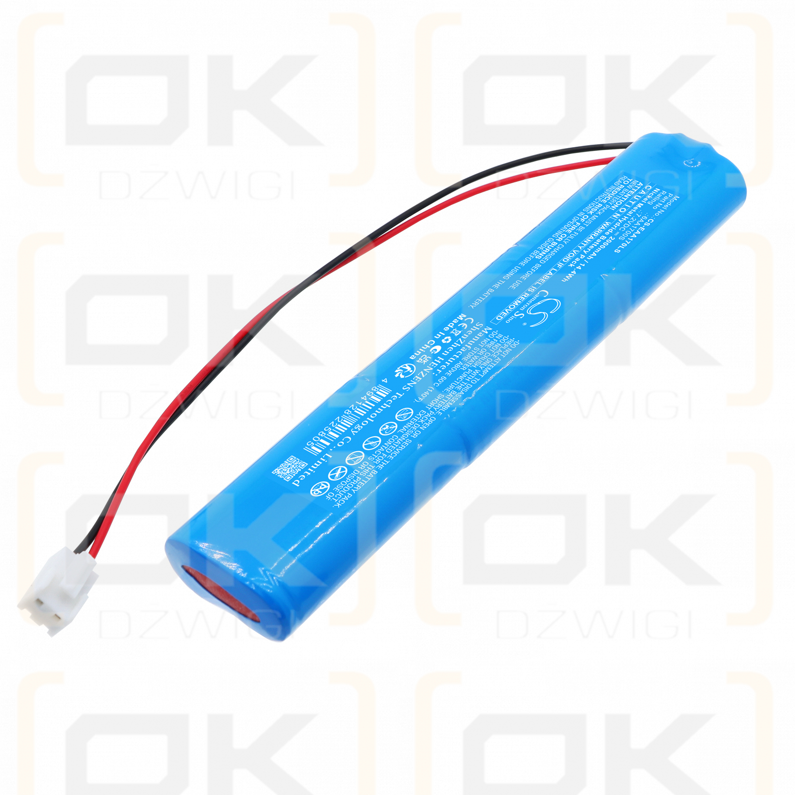 Iluminación de emergencia / 6AA1700S 2000 mAh Ni-MH 7,2 V (Cameron Sino)