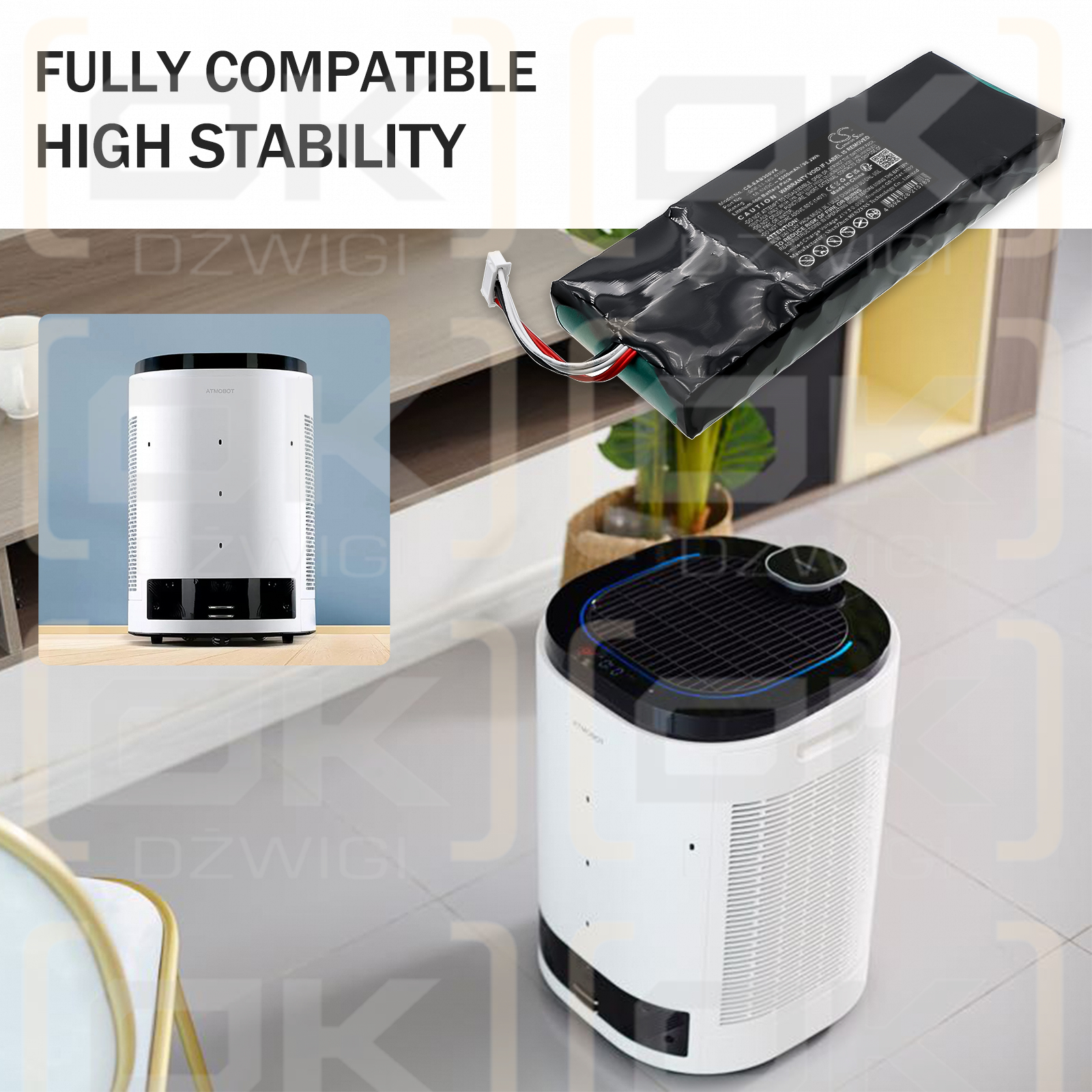 Ecovacs Airbot AA30 / S06-LI-185-6100 5200 мАч литий-ионный 18,5 В (Cameron Sino)