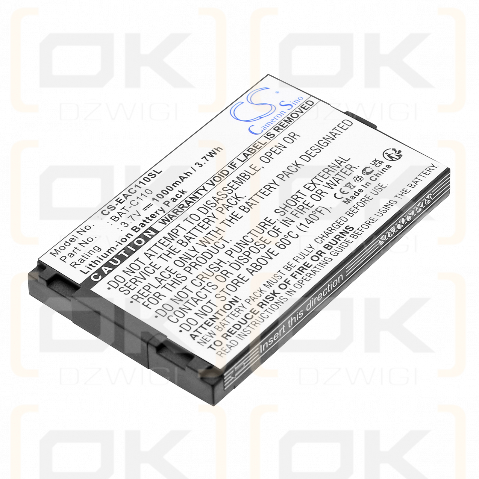 Emporia C131 / BAT-C110 1000mAh Li-ion 3.7V (Cameron Sino)