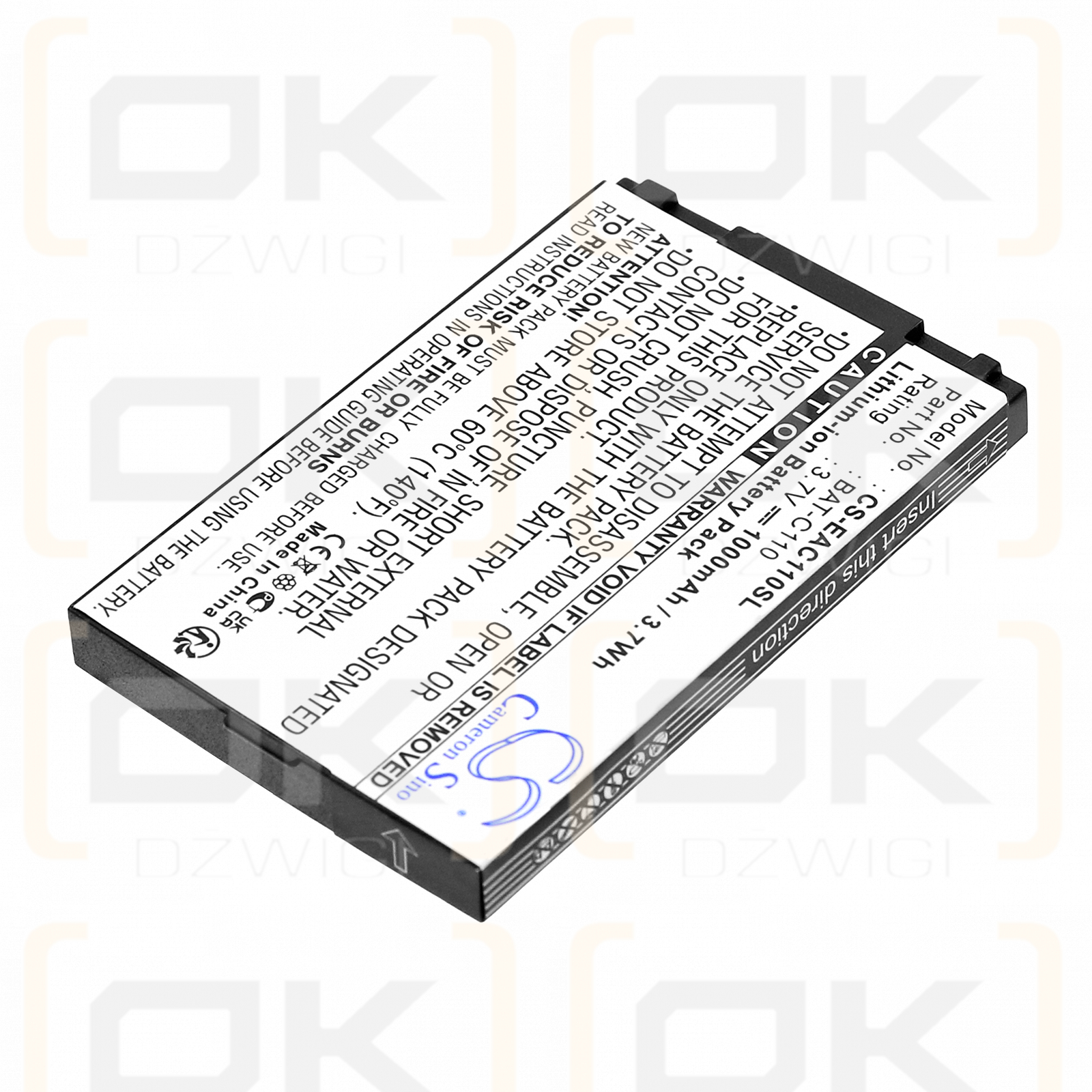 Emporia C131 / BAT-C110 1000mAh Li-ion 3.7V (Cameron Sino)