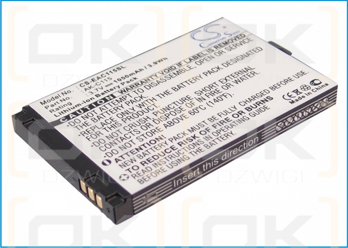 Emporia Telme C135 / AK-C115 1050 mAh Li-Ion 3,7 V (Cameron Sino)