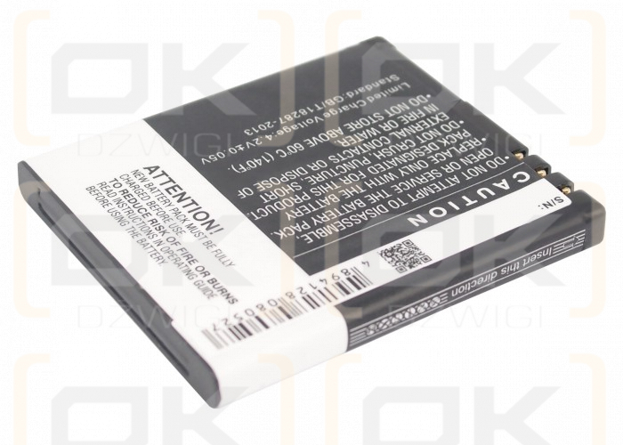 TELME C145B / AK-C145 900 mAh Li-Ion 3,7 V (Cameron Sino)