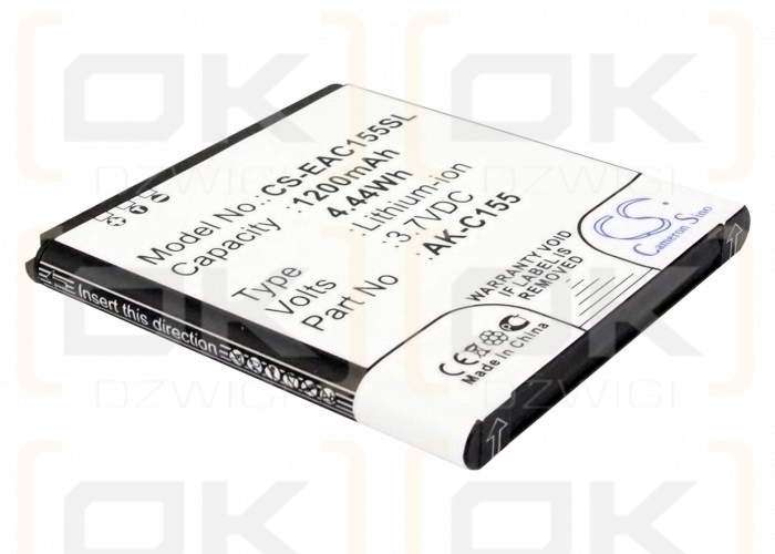 Emporia C155 / AK-C155 1200mAh Li-ion 3.7V (Cameron Sino)