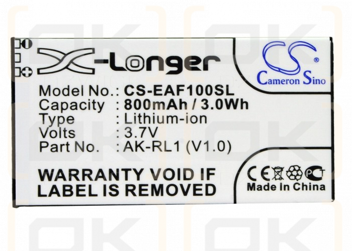 Emporia VF1C / AK-RL1 800mAh Li-ion 3.7V (Cameron Sino)