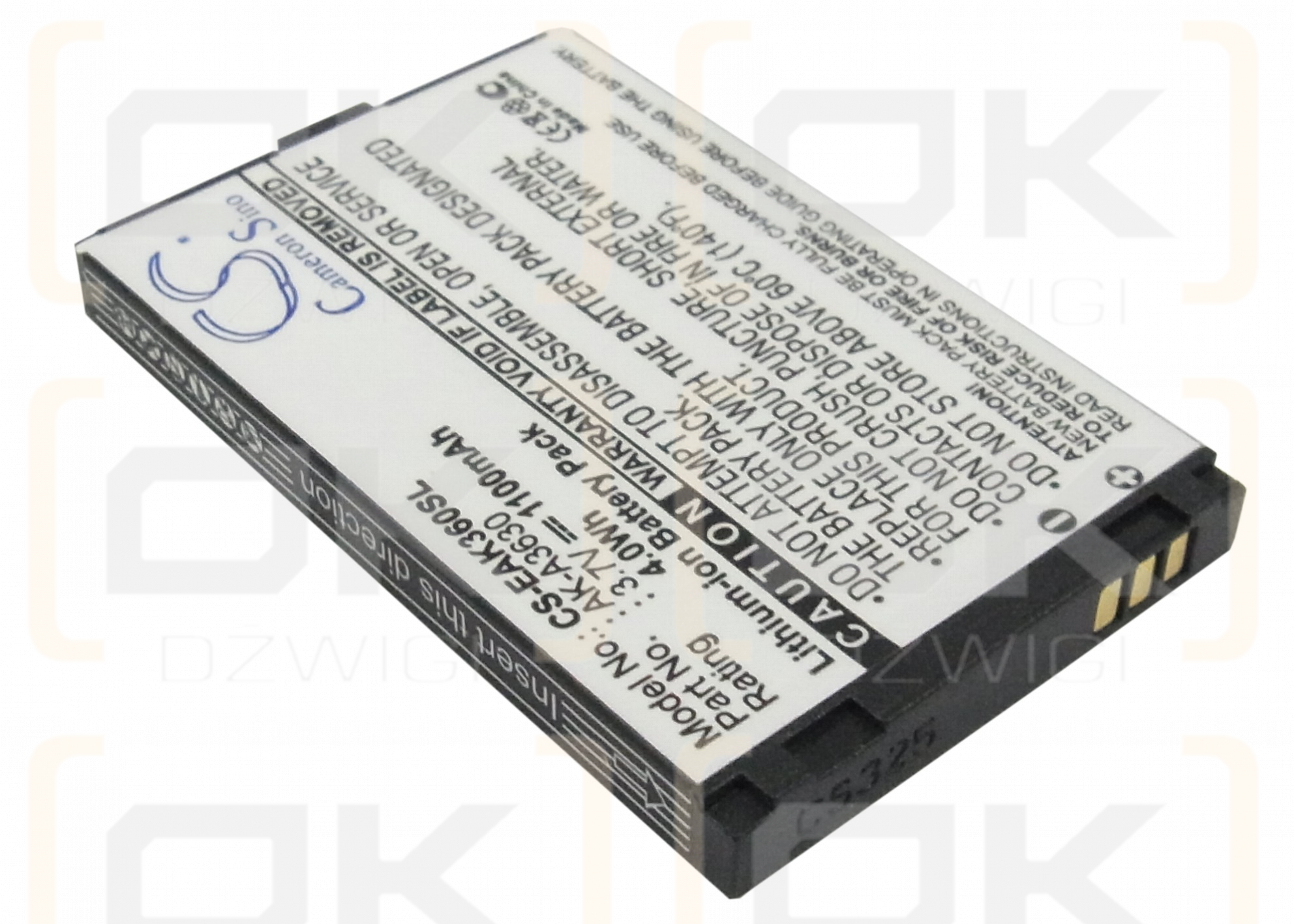 Emporia TELEME A3620 / AK-A3630 1100mAh Li-ion 3.7V (Cameron Sino)