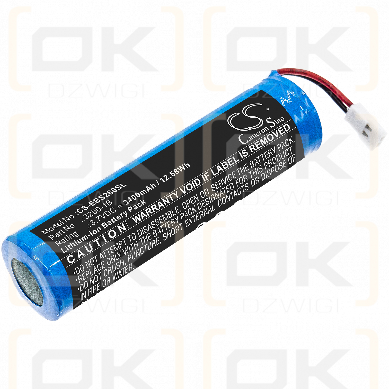 Eschenbach Visolux Digital HD / 3200-1B 3400mAh Li-ion 3.7V (Cameron Sino)