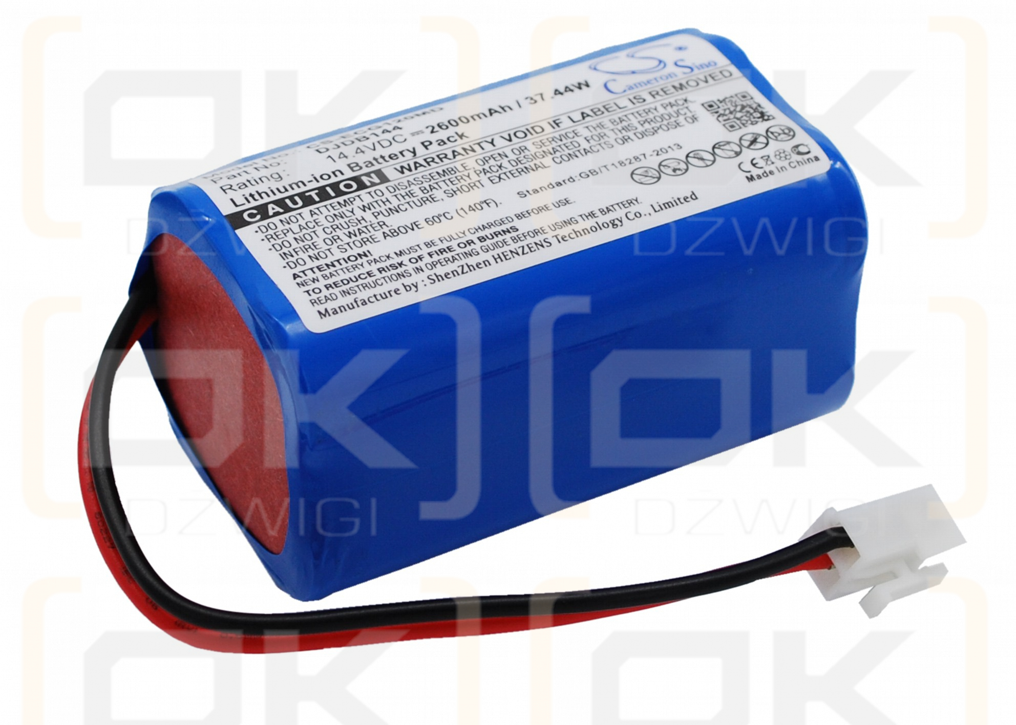 CMICS DJDB / DJDB144 2600mAh Li-ion 14.4V (Cameron Sino)