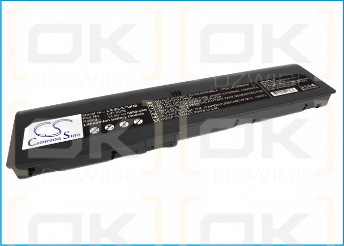 ECS Green 732 / LIP-X036 6600 mAh Li-Ion 14,8 V (Cameron Sino)