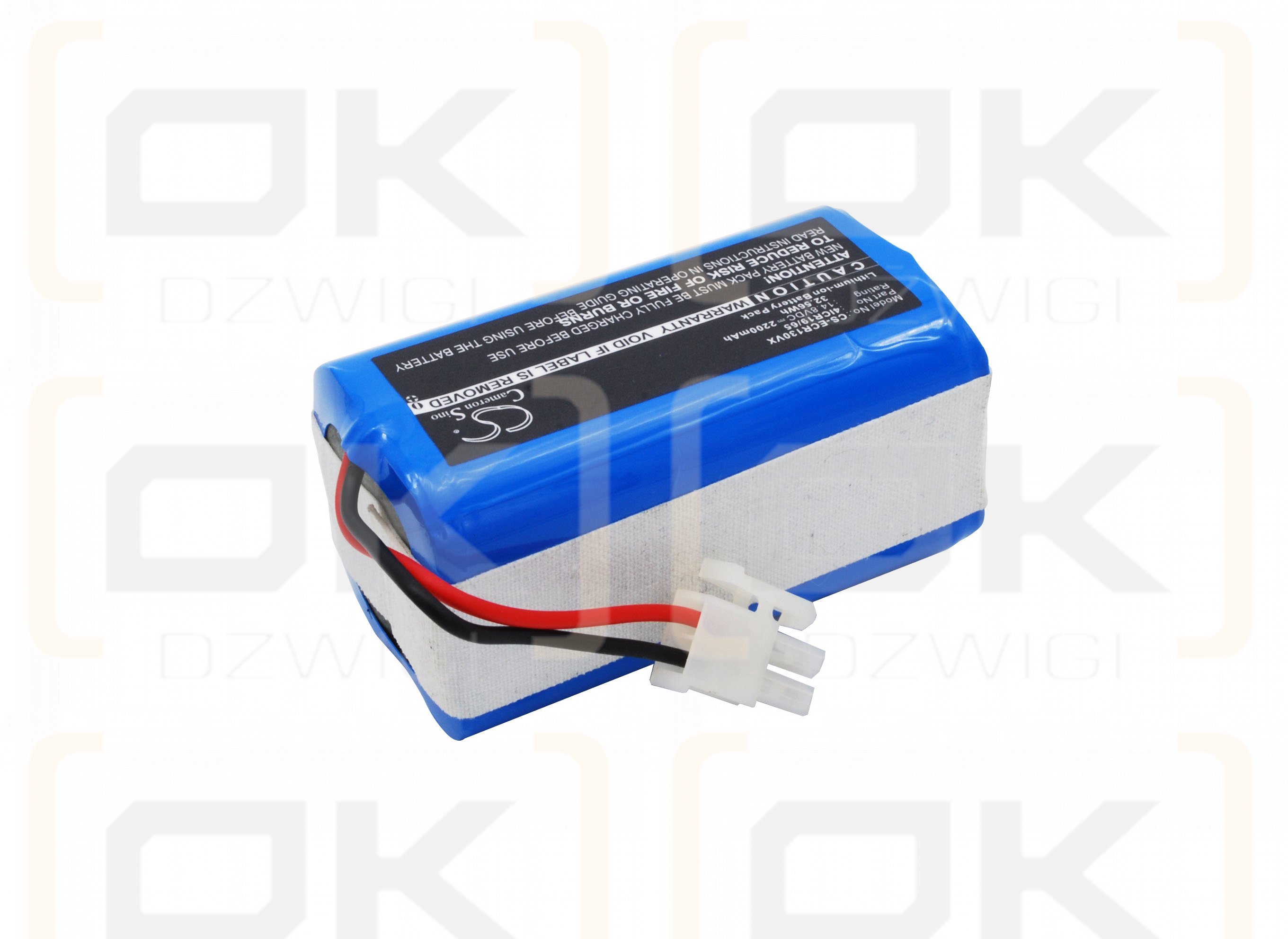 Ecovacs Deebot CR120 / 4ICR19/65 2200 mAh Li-Ion 14,8 V (Cameron Sino)