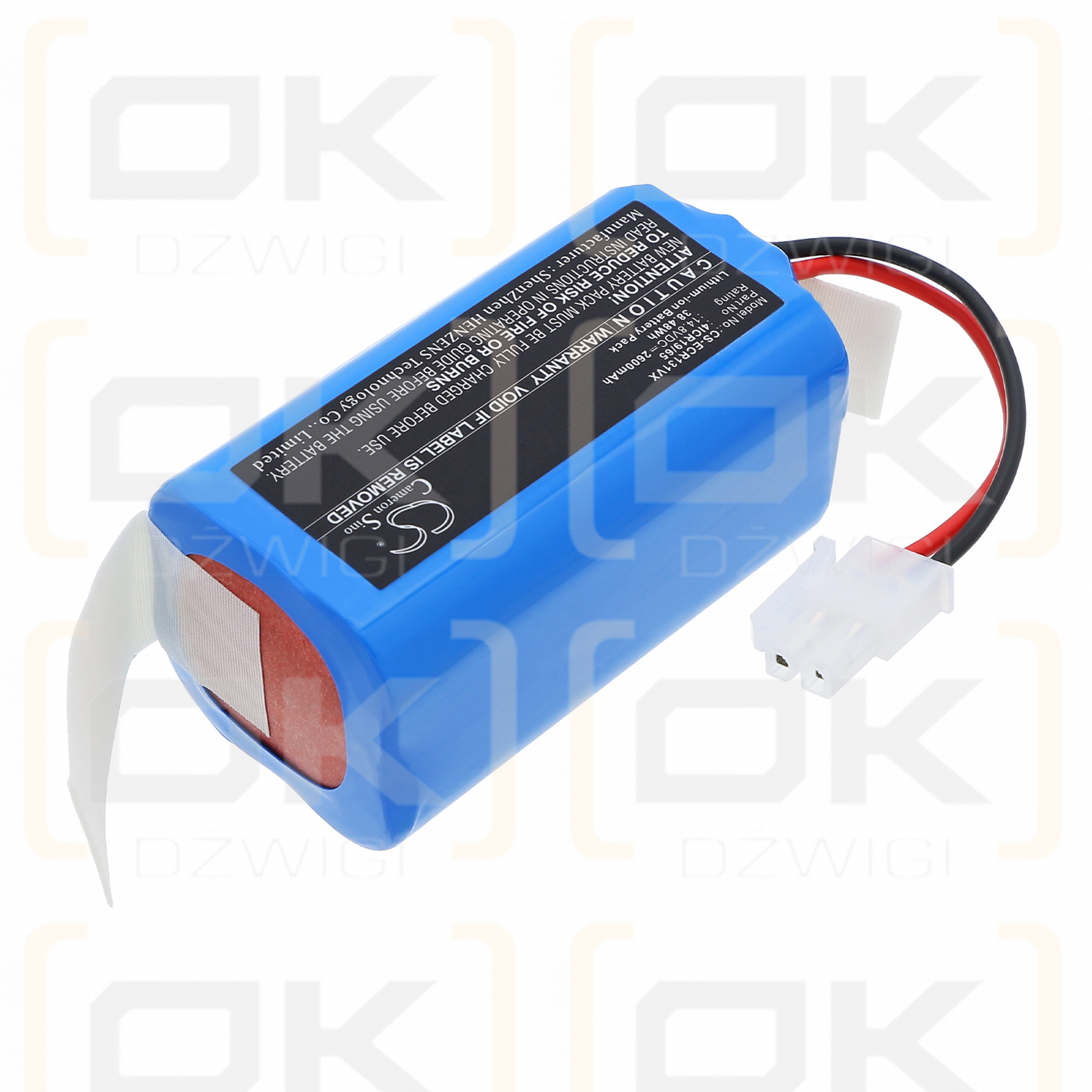 1test ILIFE Li-ion 2600mAh / 38,48Wh