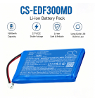 Ersatzakku für EDAN FTS-6 Fetale Telemetrie / 1ICP6/39/55 1600 mAh Li-Ion 3,7 V (Cameron Sino)