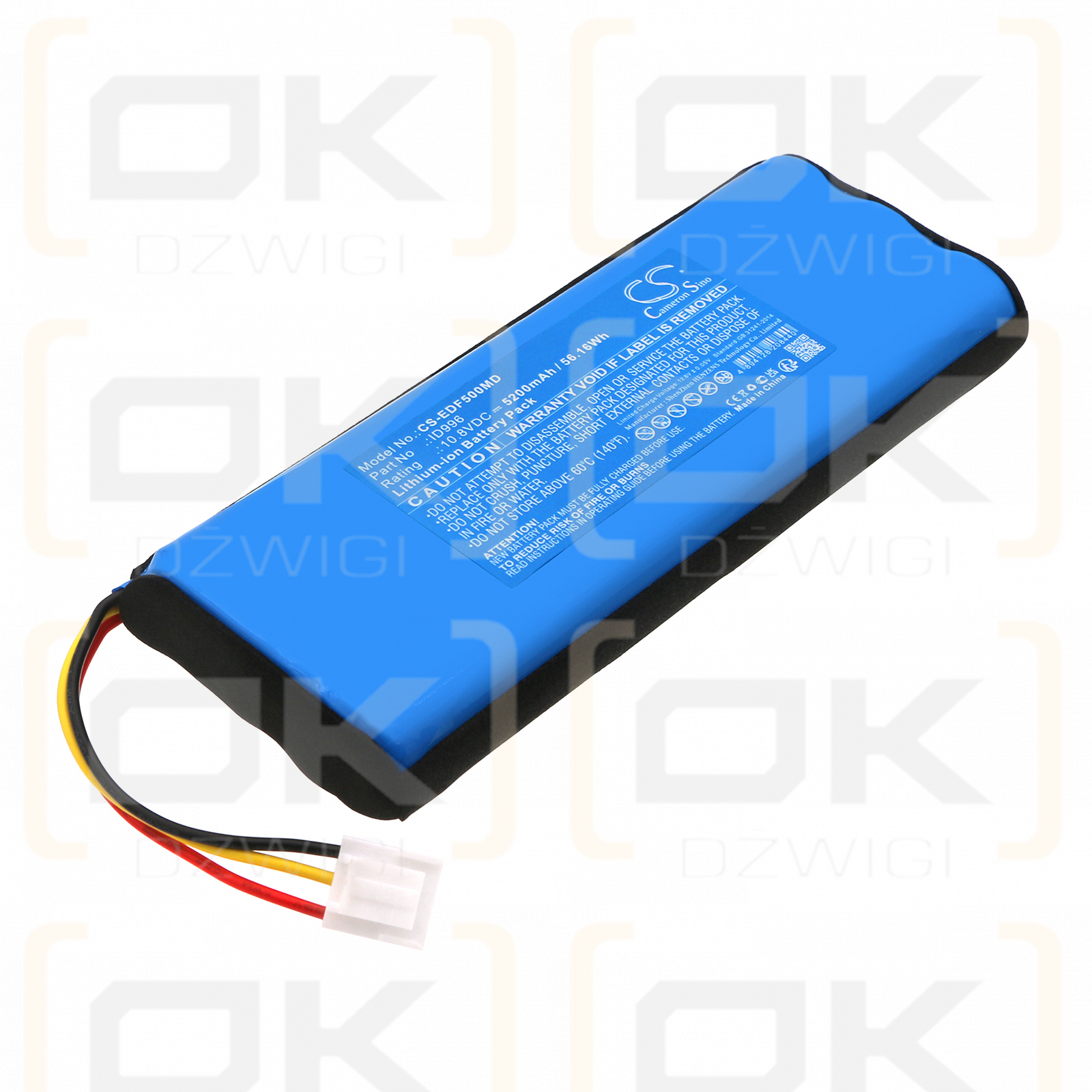 EDAN F15 / 01.21.064381 5200 mAh Li-Ion 10,8 V (Cameron Sino)