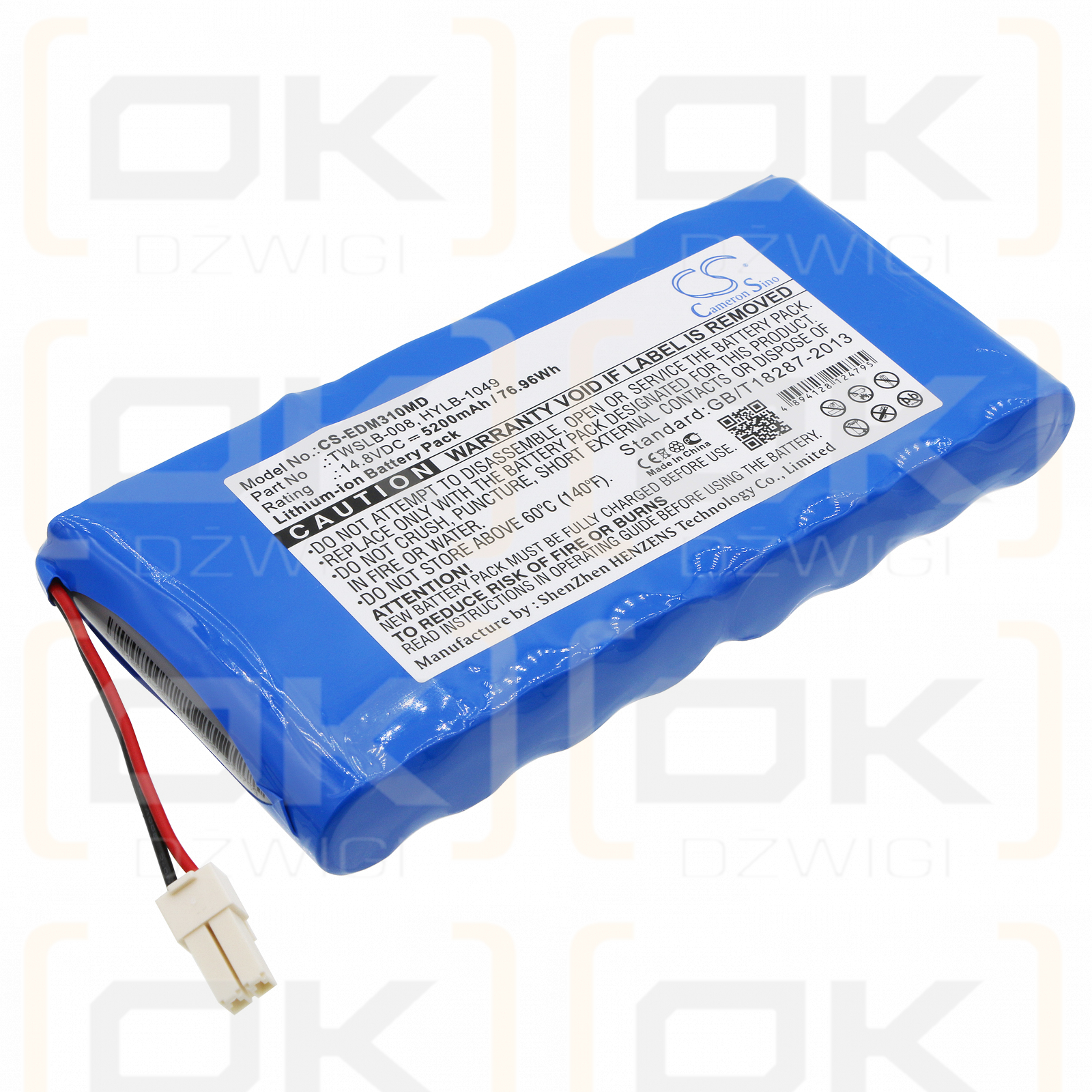 EDAN M3 / TWSLB-008 5200mAh Li-ion 14.8V (Cameron Sino)