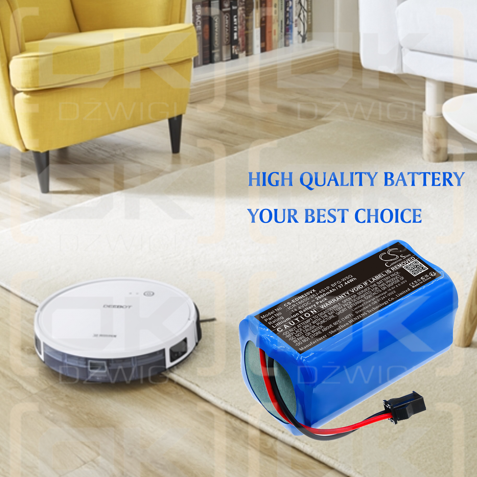 Eufy T2150321 / PA04 2600 mAh Li-ion 14.4 V (Cameron Sino)