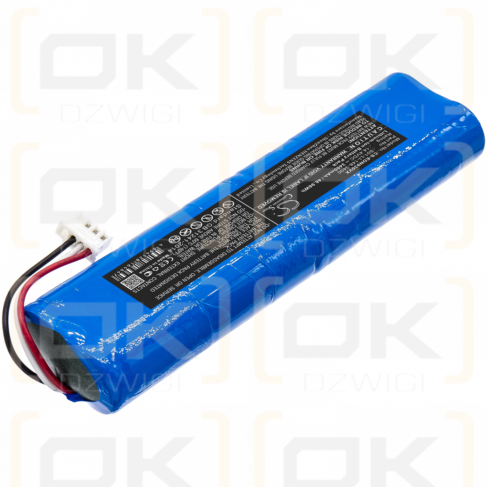 Ecovacs Deebot DN5G / S01-LI-148-2600 3400mAh Li-ion 14.4V (Cameron Sino)