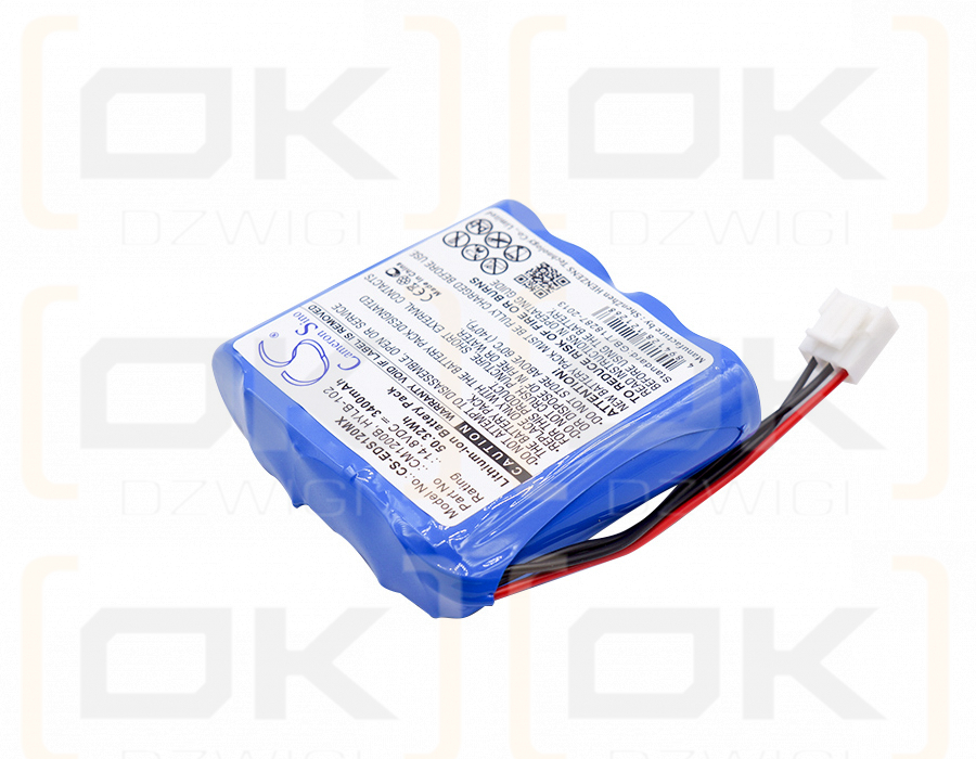 MINDRAY MEC-03 / SE-601A 3400mAh Li-ion 14.8V (Cameron Sino)