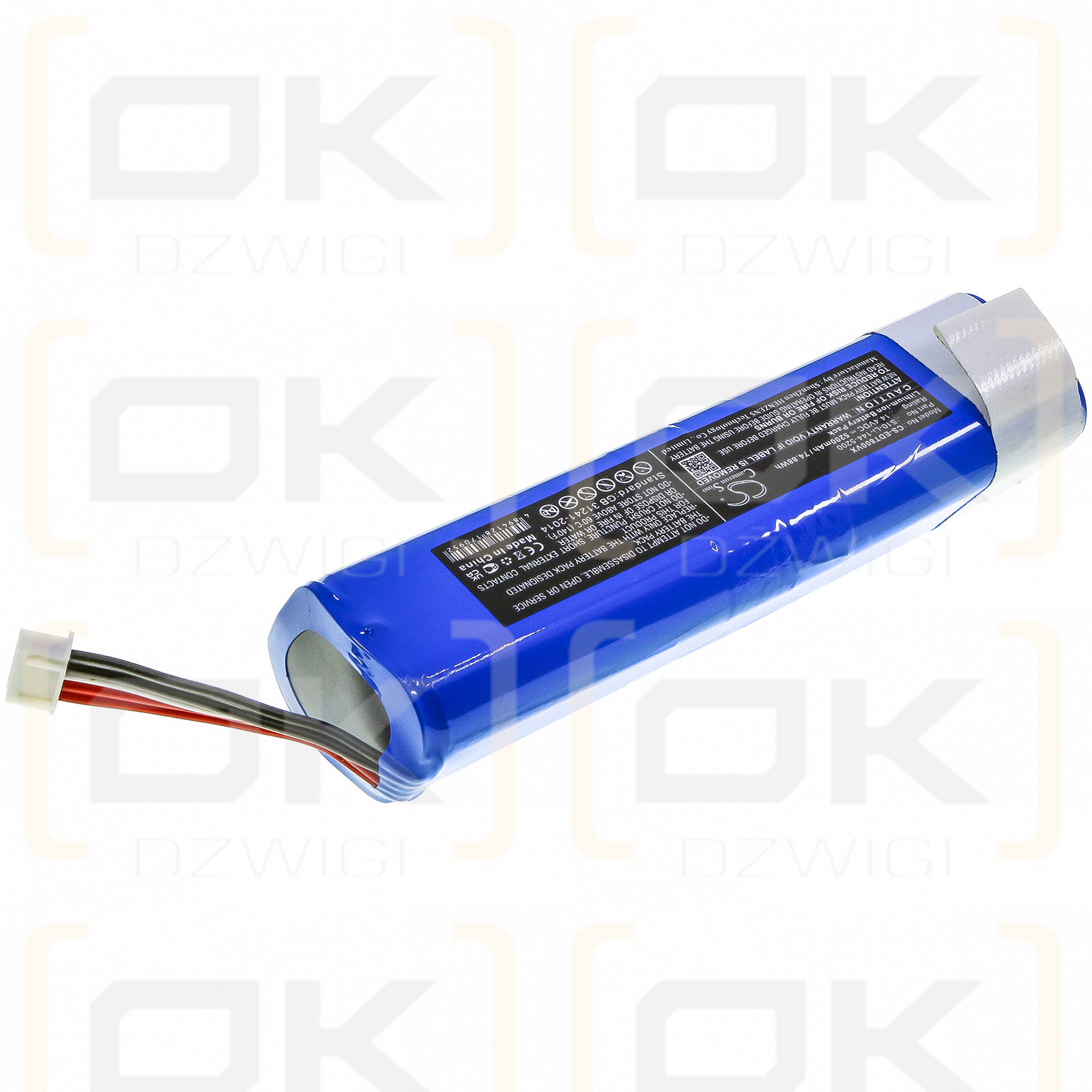 Yeedi Vac 2 pro / S10-Li-144-5200 5200 mAh Li-Ion 14,4 V (Cameron Sino)