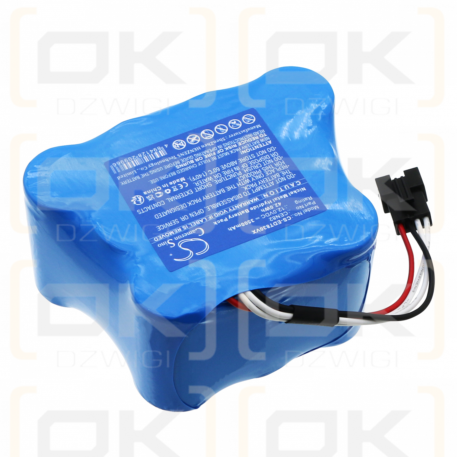 Ecovacs Deebot 800 / CEN82 3500mAh Ni-MH 12.0V (Cameron Sino)