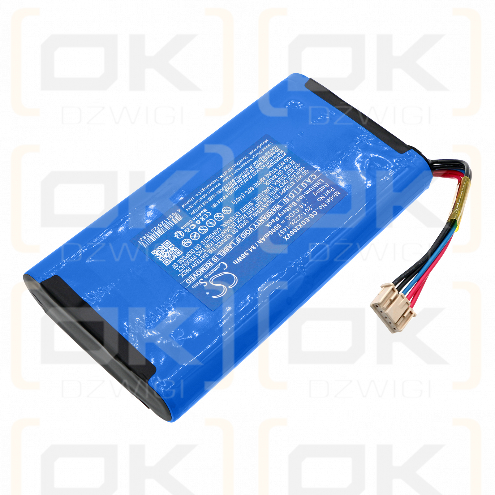 Ecovacs DX5PROMNI / 201-2228-1457 5900 mAh Li-Ion 14,4 V (Cameron Sino)