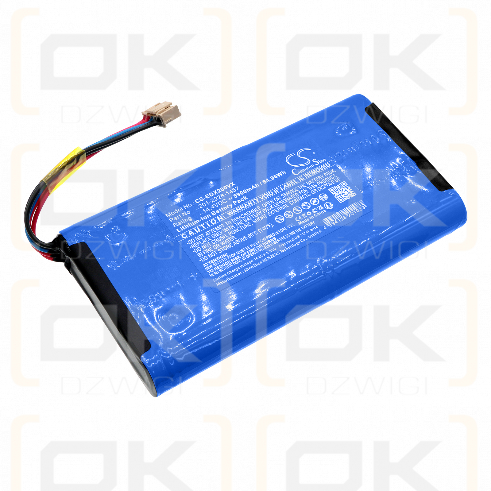 Ecovacs DX5PROMNI / 201-2228-1457 5900 mAh Li-Ion 14,4 V (Cameron Sino)