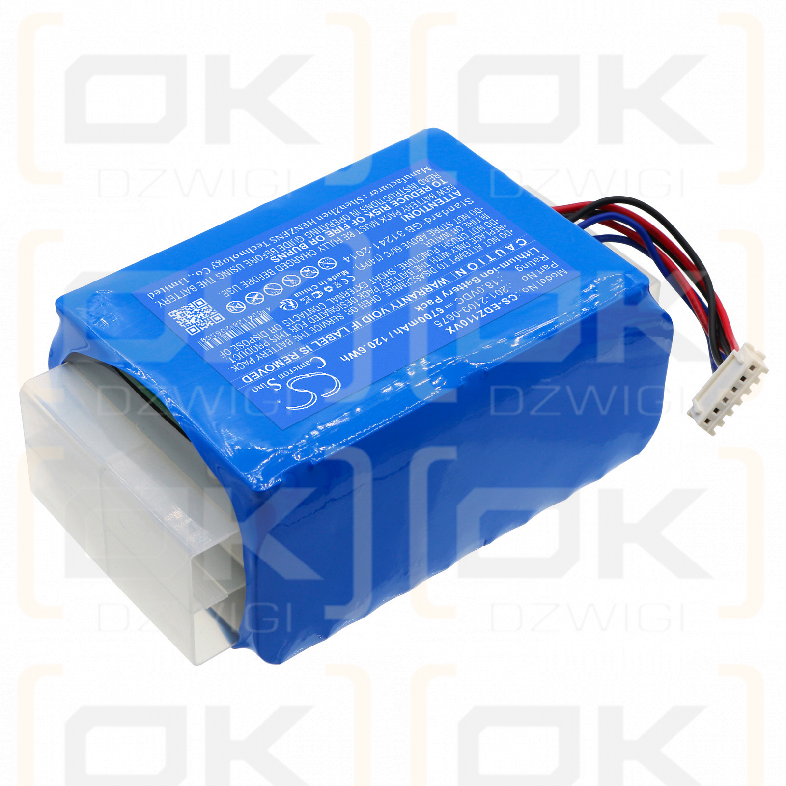 Ecovacs Airbot Z1 / 201-2109-0675 6700mAh Li-ion 18.0V (Cameron Sino)