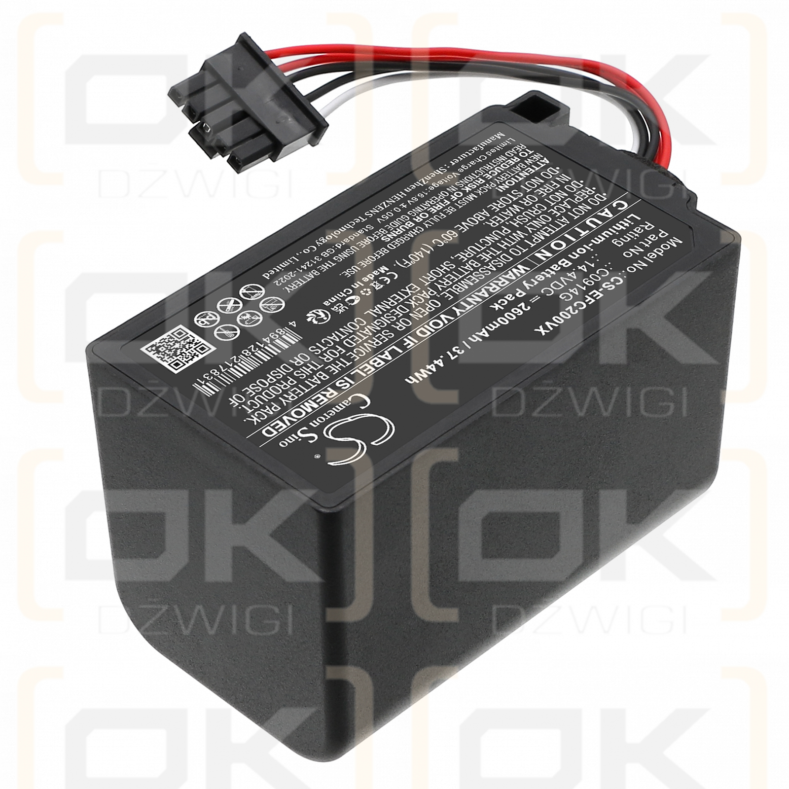Eufy Omni C20 Robot Vacuum / C0914G 2600mAh Li-ion 14.4V (Cameron Sino)