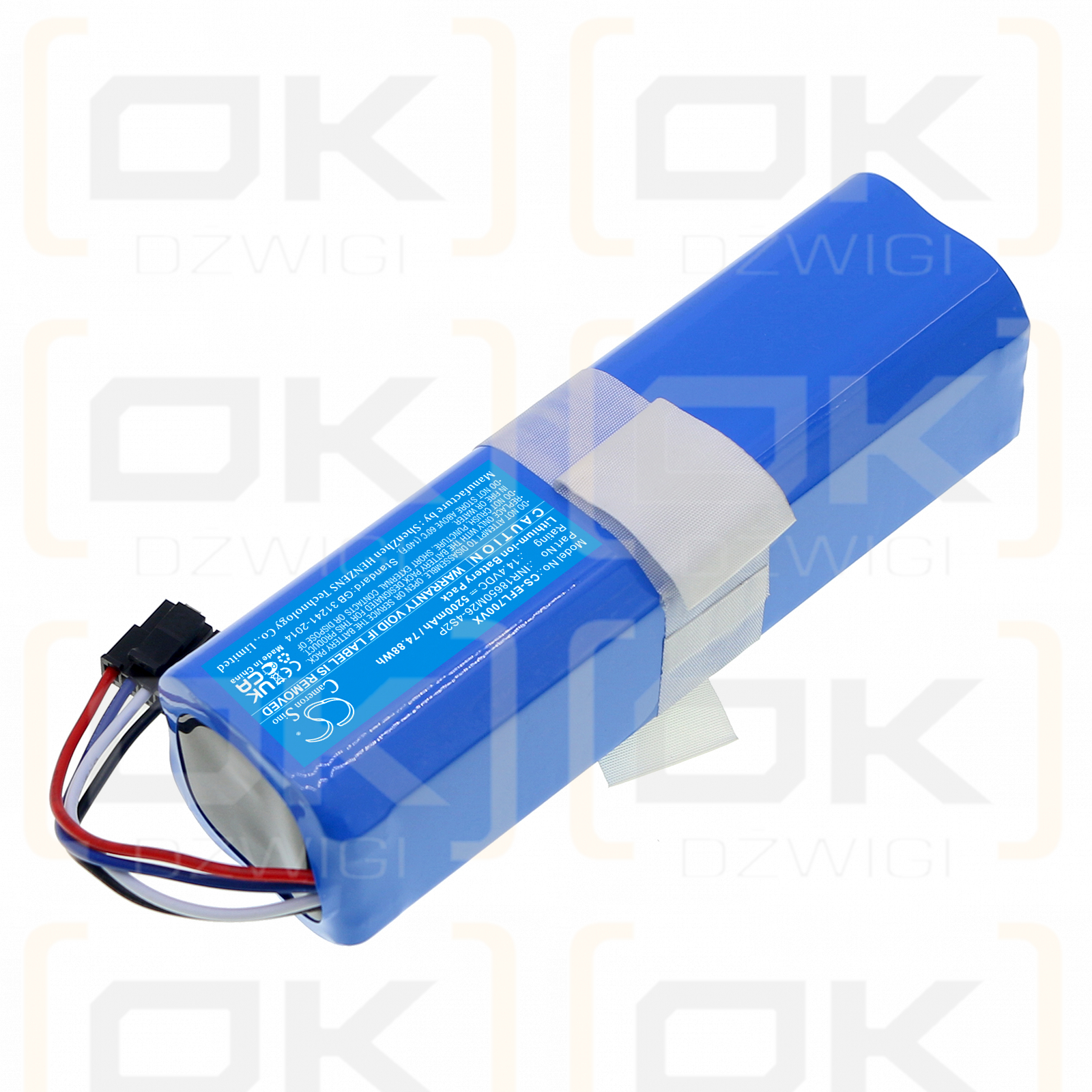 Eufy T2190G21 / INR18650M26-4S2P 5200mAh Li-ion 14.4V (Cameron Sino)