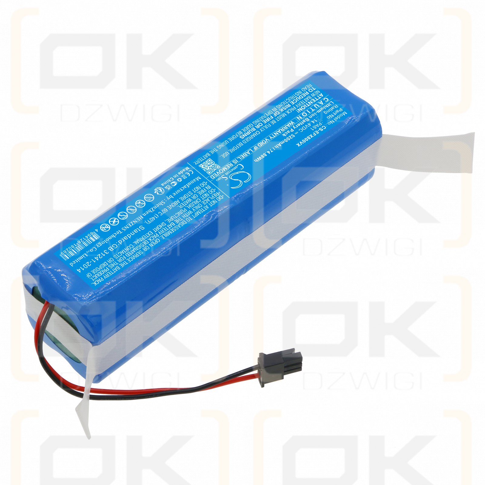 Eufy T226X / PA61 5200 mAh Li-Ion 14,4 V (Cameron Sino)