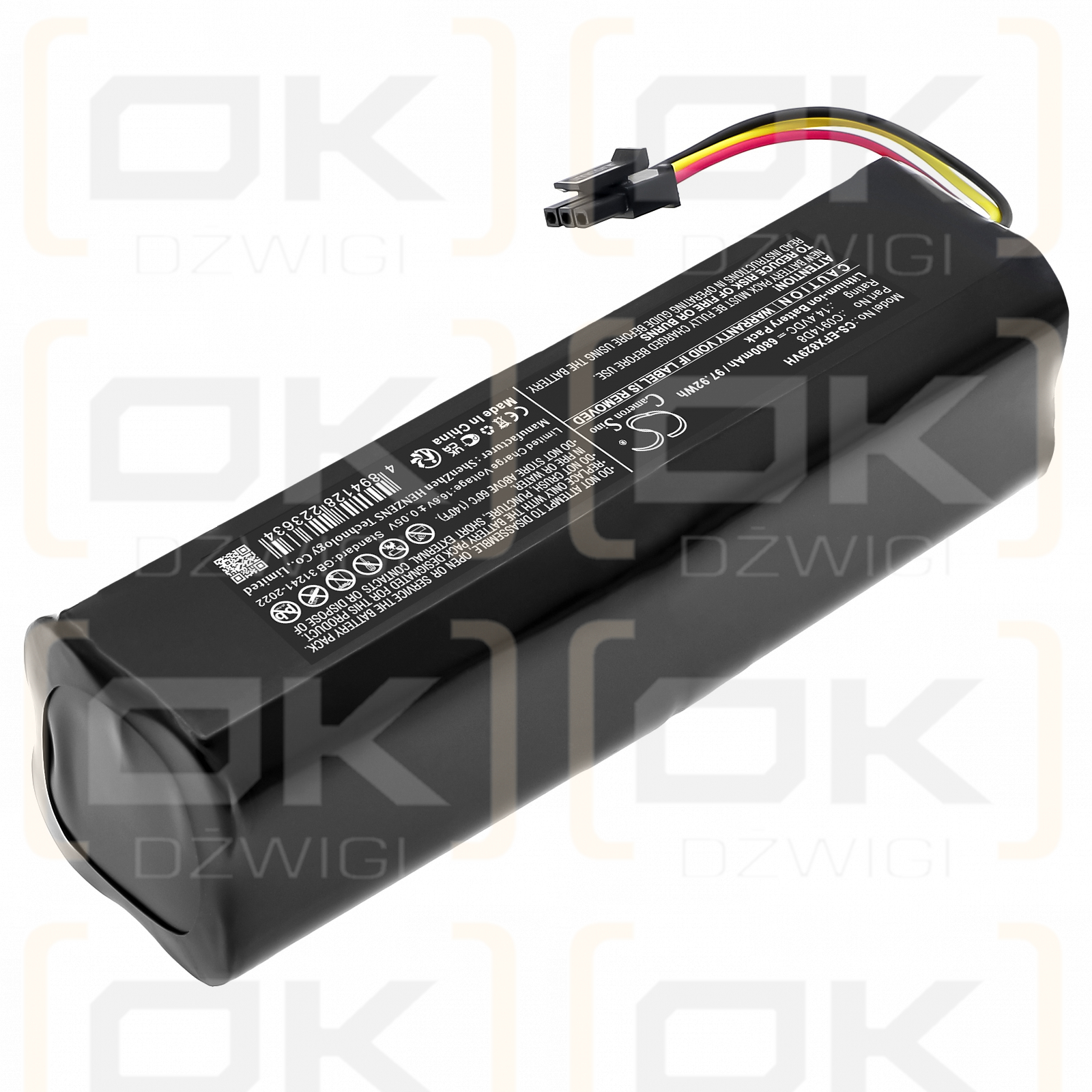 Eufy X8 Pro / C0914D8 6800 mAh Li-ion 14.4 V (Cameron Sino)