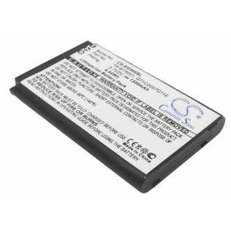 Toshiba Portege G500 / TS-BTR001 1200 mAh Li-Ion 3,7 V (Cameron Sino)