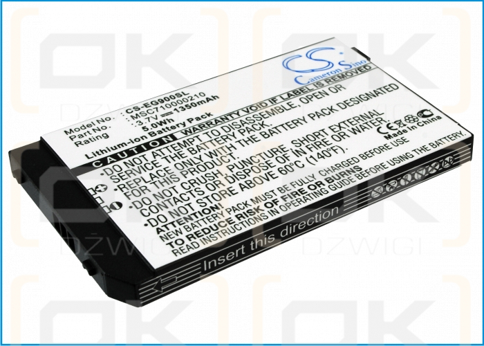 Toshiba Portege G900 / TSBAW1 1350mAh Li-ion 3.7V (Cameron Sino)