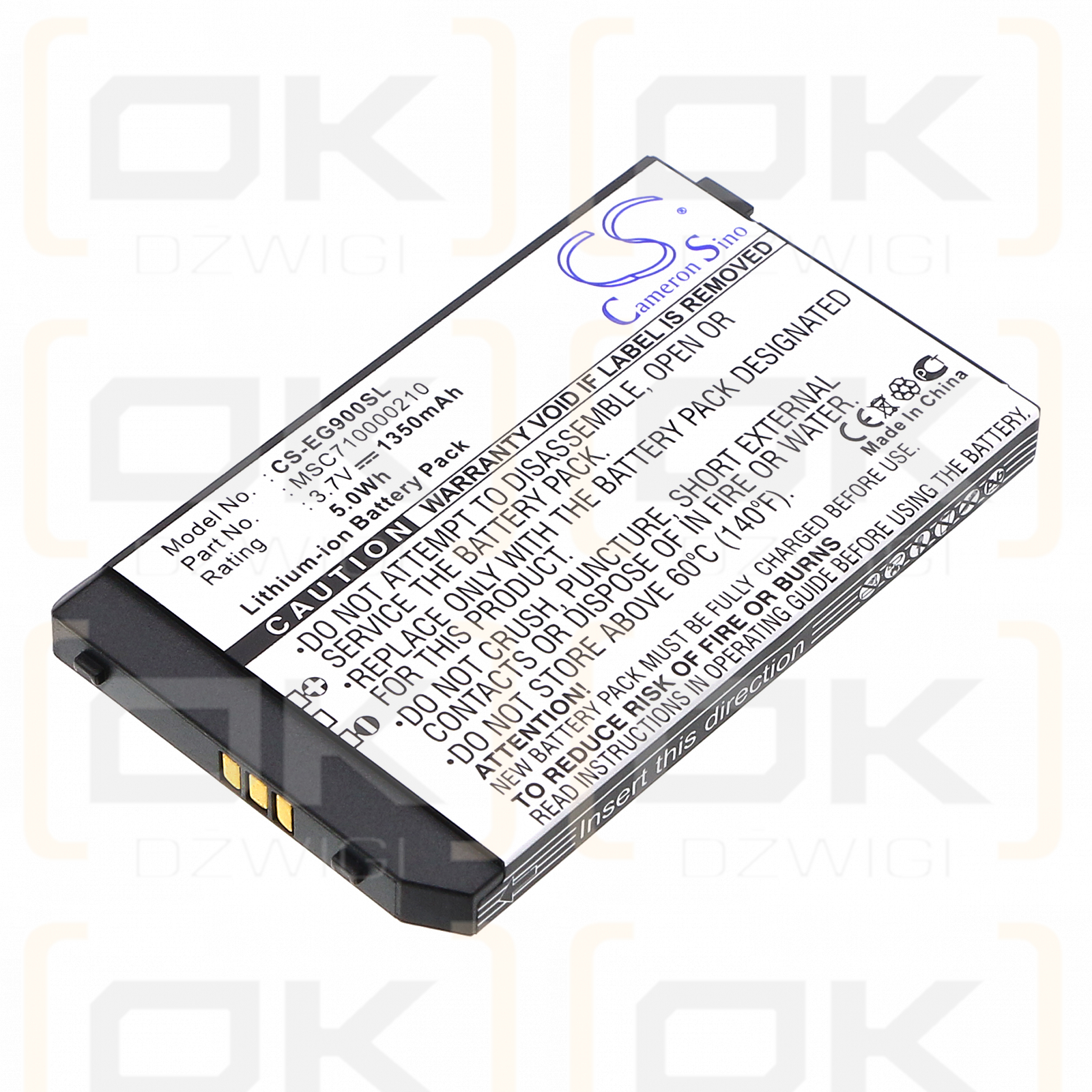 Toshiba Portege G900 / TSBAW1 1350mAh Li-ion 3.7V (Cameron Sino)