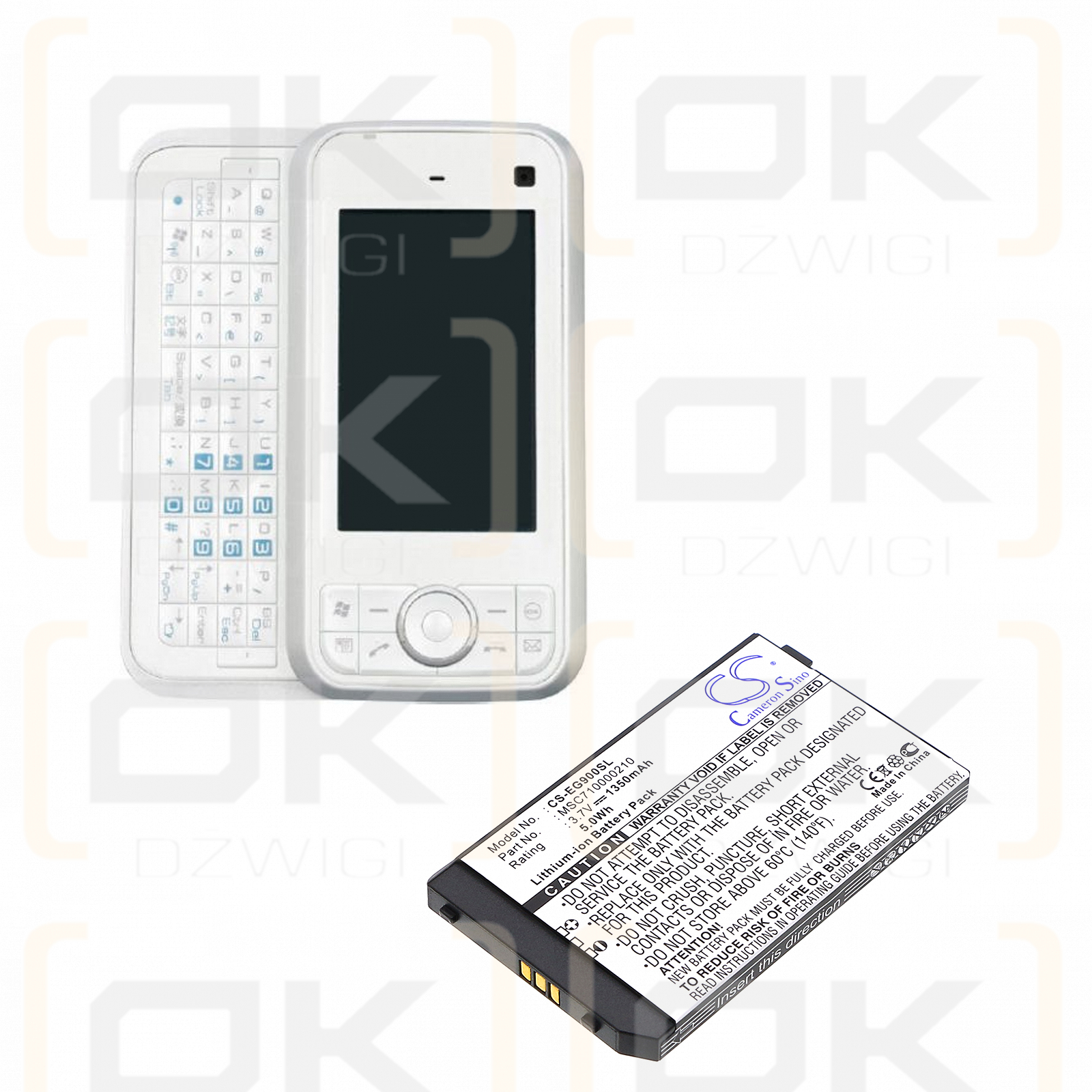 Toshiba Portege G900 / TSBAW1 1350mAh Li-ion 3.7V (Cameron Sino)