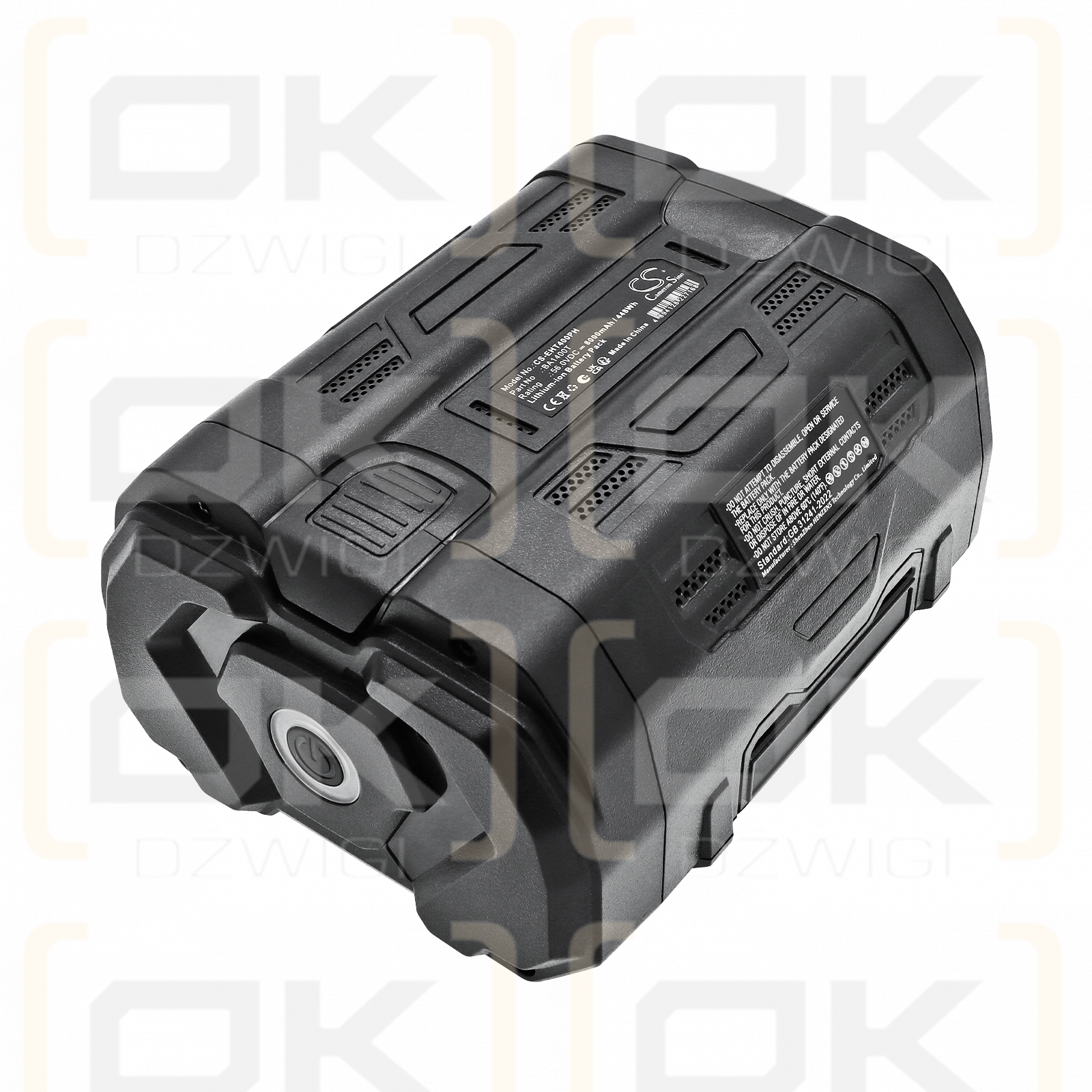 Batería de repuesto para EGO ST1521 / BA1400T 8000mAh Li-ion 56V (Cameron Sino)