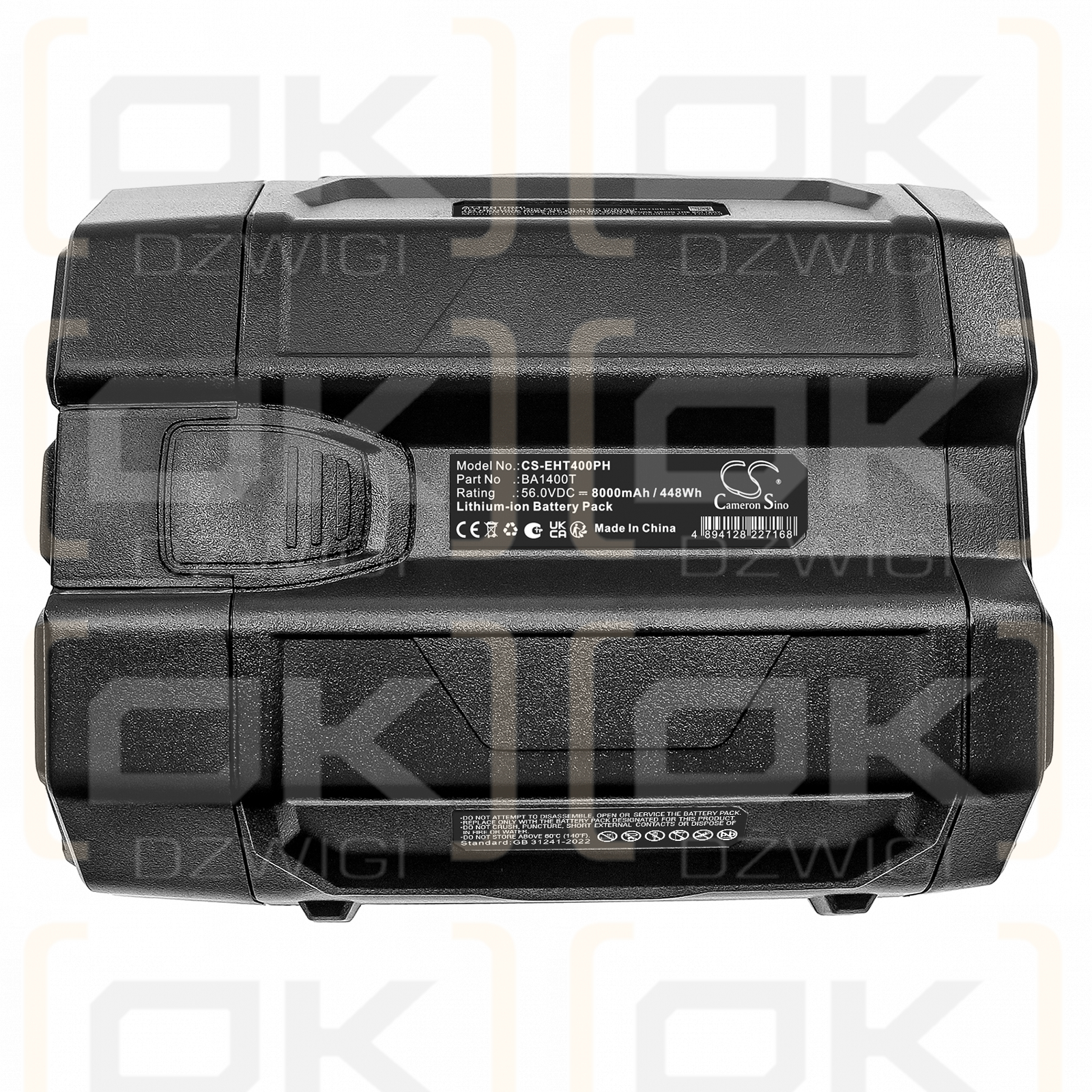 Ersatzakku für EGO ST1521 / BA1400T 8000mAh Li-Ion 56V (Cameron Sino)